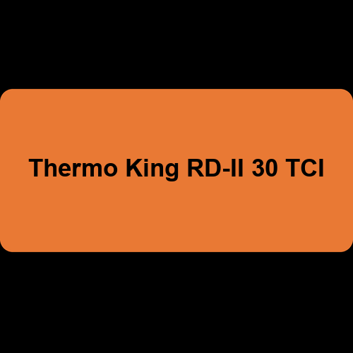 Thermo King RD-II 30 TCI
